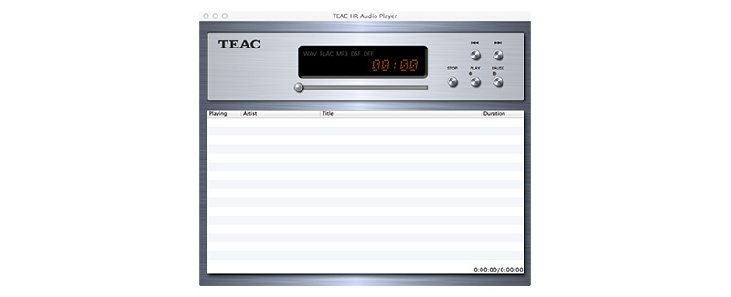 TEAC HR Audio Player